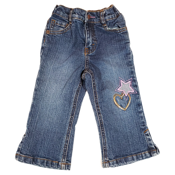 Levi Strauss Embroidered Jeans in sz 18 mo. - Picture 1 of 2